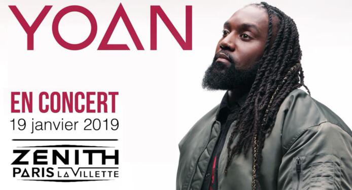 Yohan en concert au zenith de Paris le 19 janvier 2019