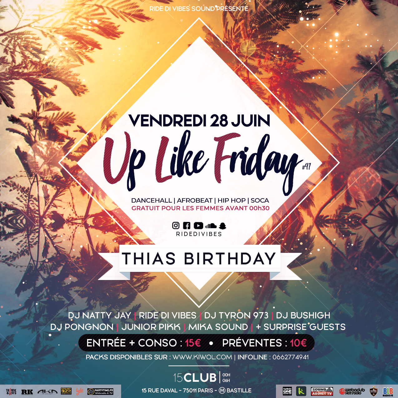 Up Like Friday #41 - Thias Birthday