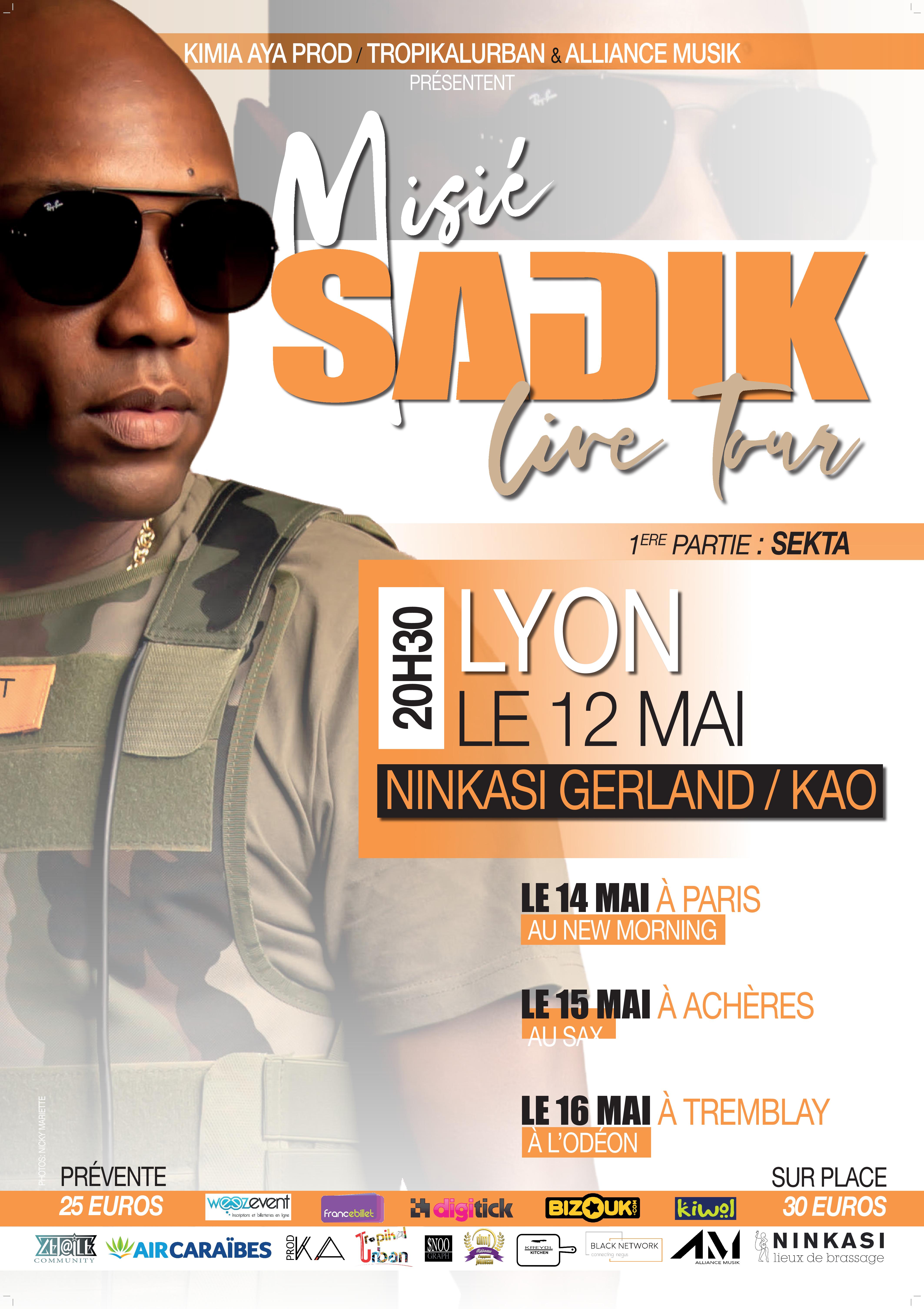 Misié Sadik Live Tour - Lyon