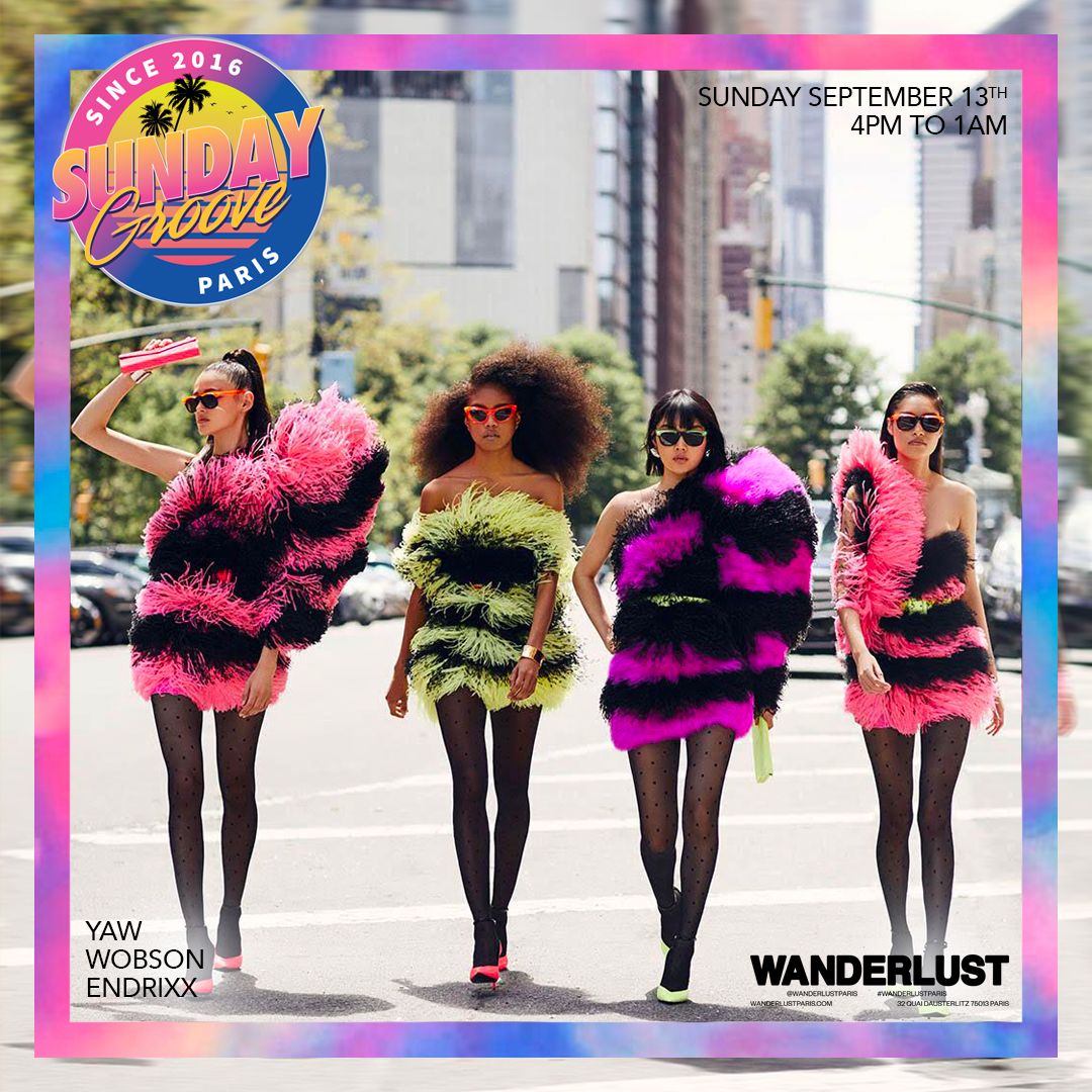 Sunday Groove - DAY PARTY 16h-1h au Wanderlust