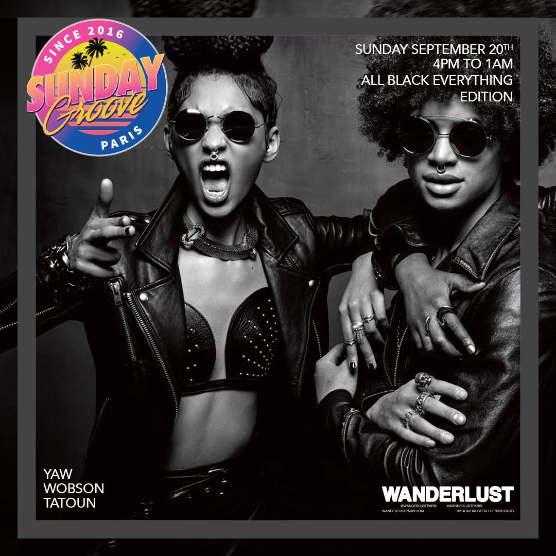 Sunday Groove - DAY PARTY 16h-1h au Wanderlust