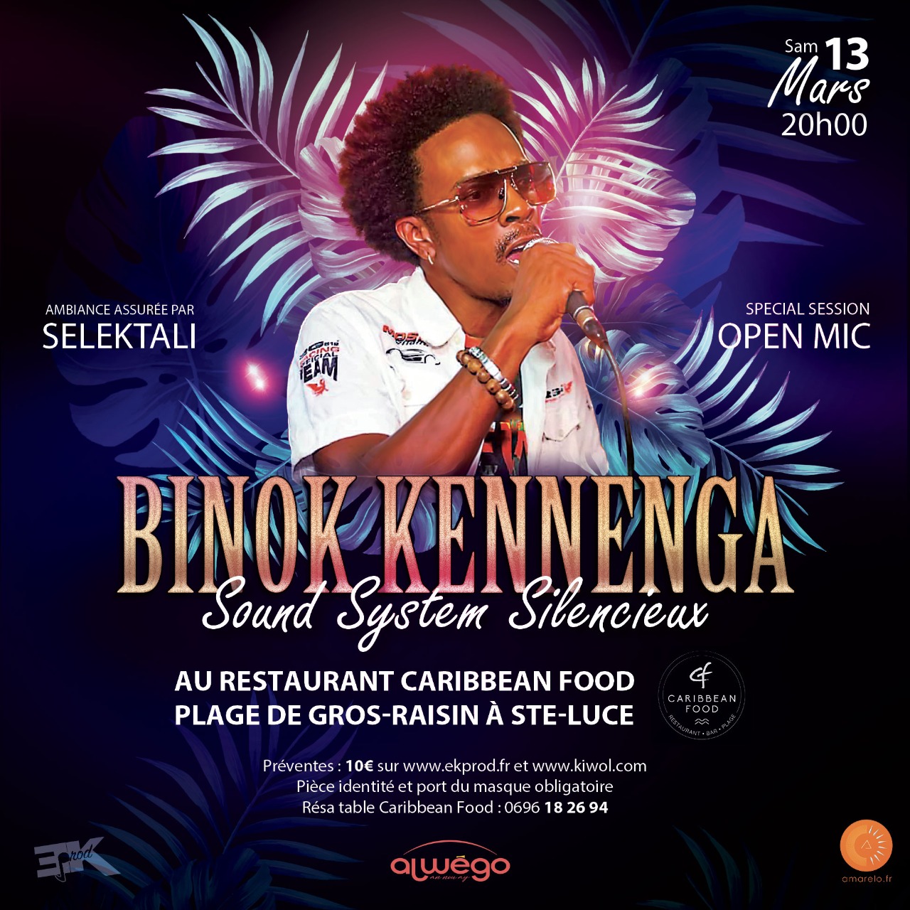 BINOK KENNENGA  - SOUND SILENCIEUX - CARIBBEAN FOOD - 2021 