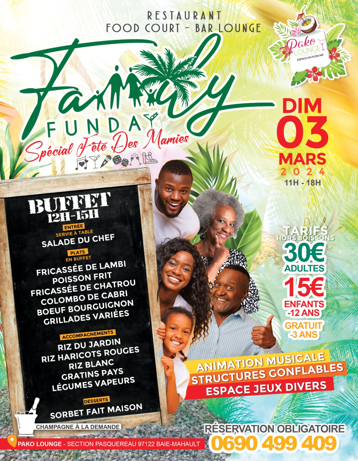 FAMILY FUNDAY - SPECIAL FETE DES MAMIES